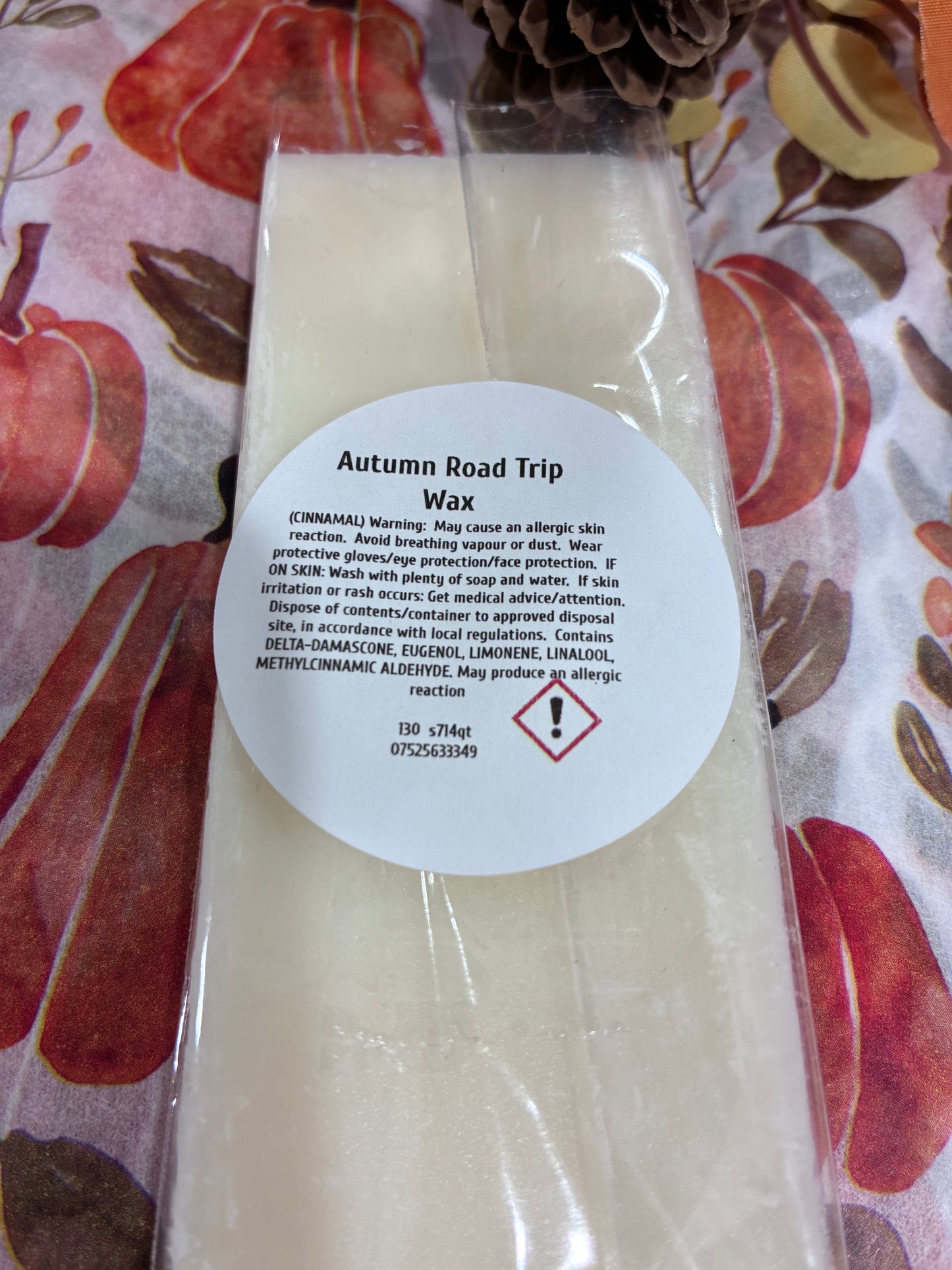 Autumn Road Trip Wax Melt Snap Bar