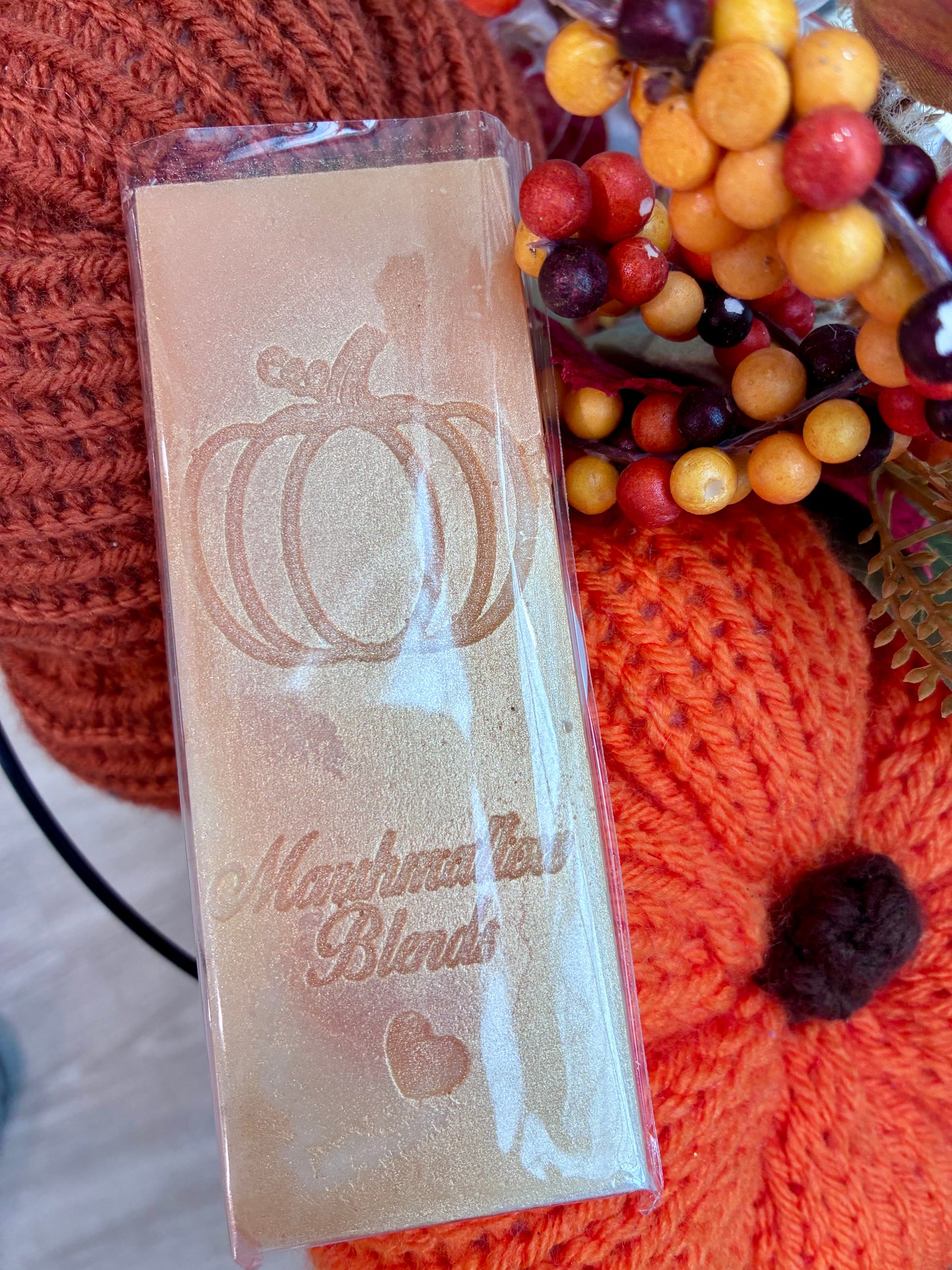 Pumpkin Vanilla Wax Melt Snap Bar
