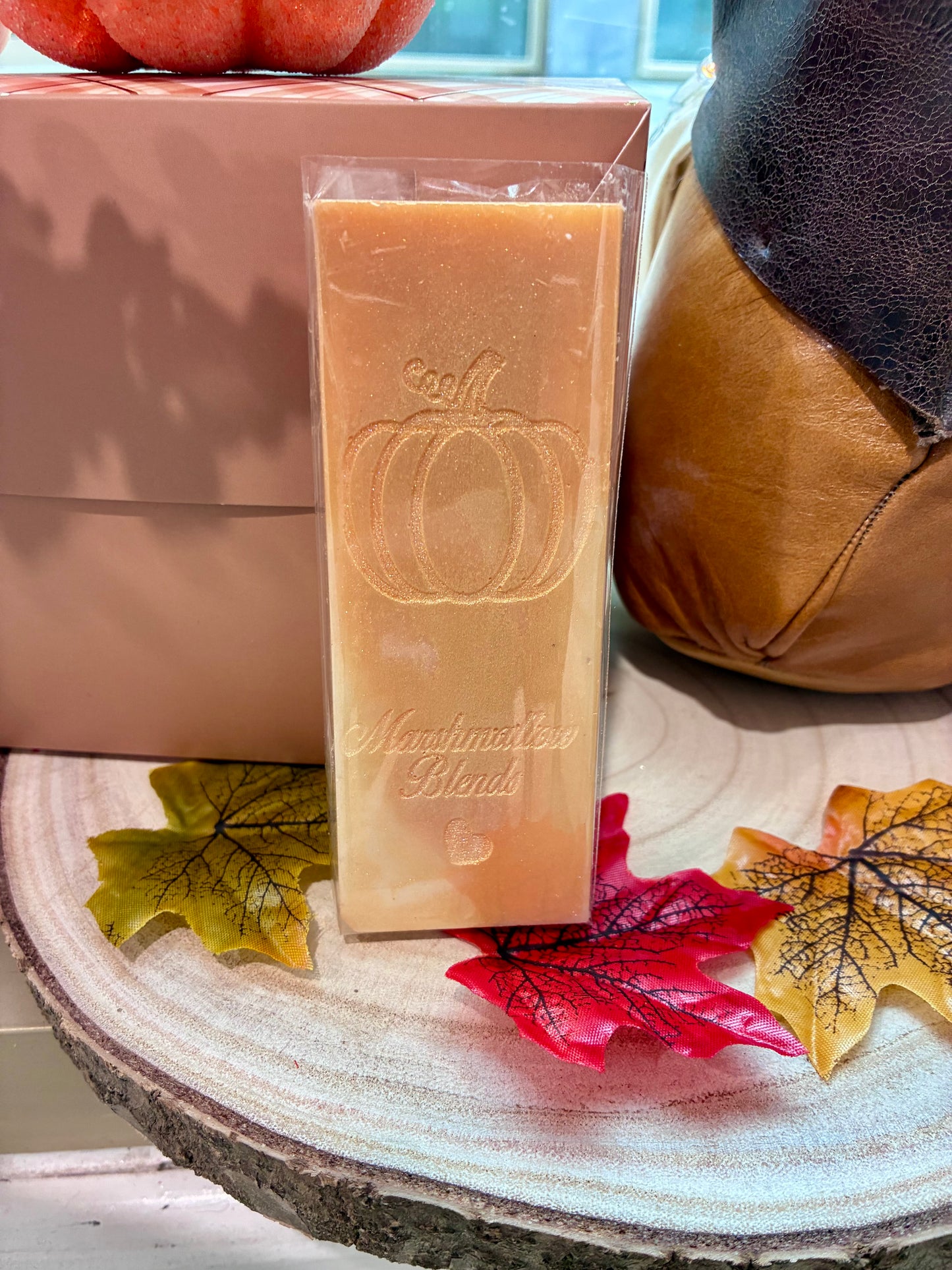 Pumpkin Vanilla Wax Melt Snap Bar