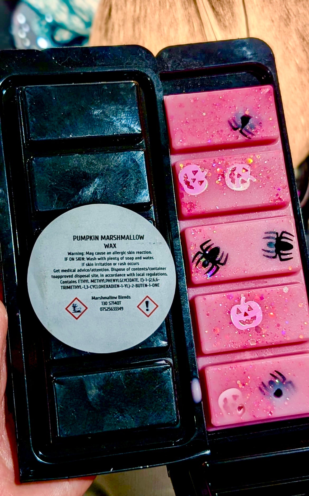 Pumpkin Marshmallow Wax melt bar