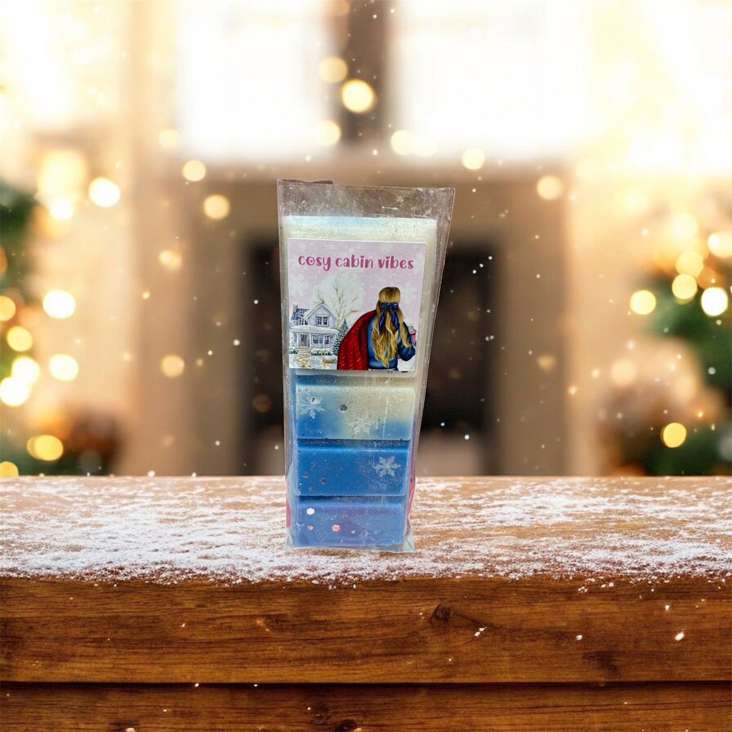 Lenny Alpine Escape Wax melt Bar. Strongly scented