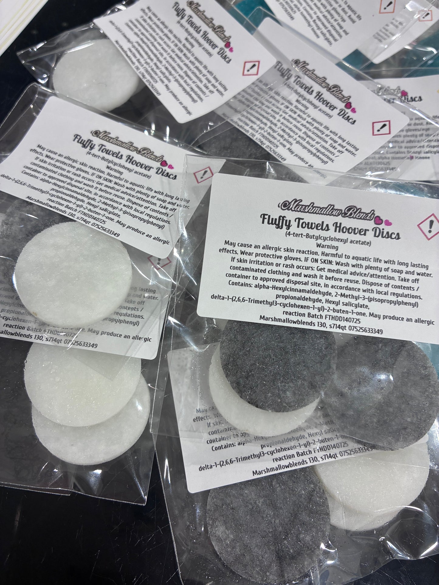 Fluffy Towels Hoover Discs vacume Laundry scent