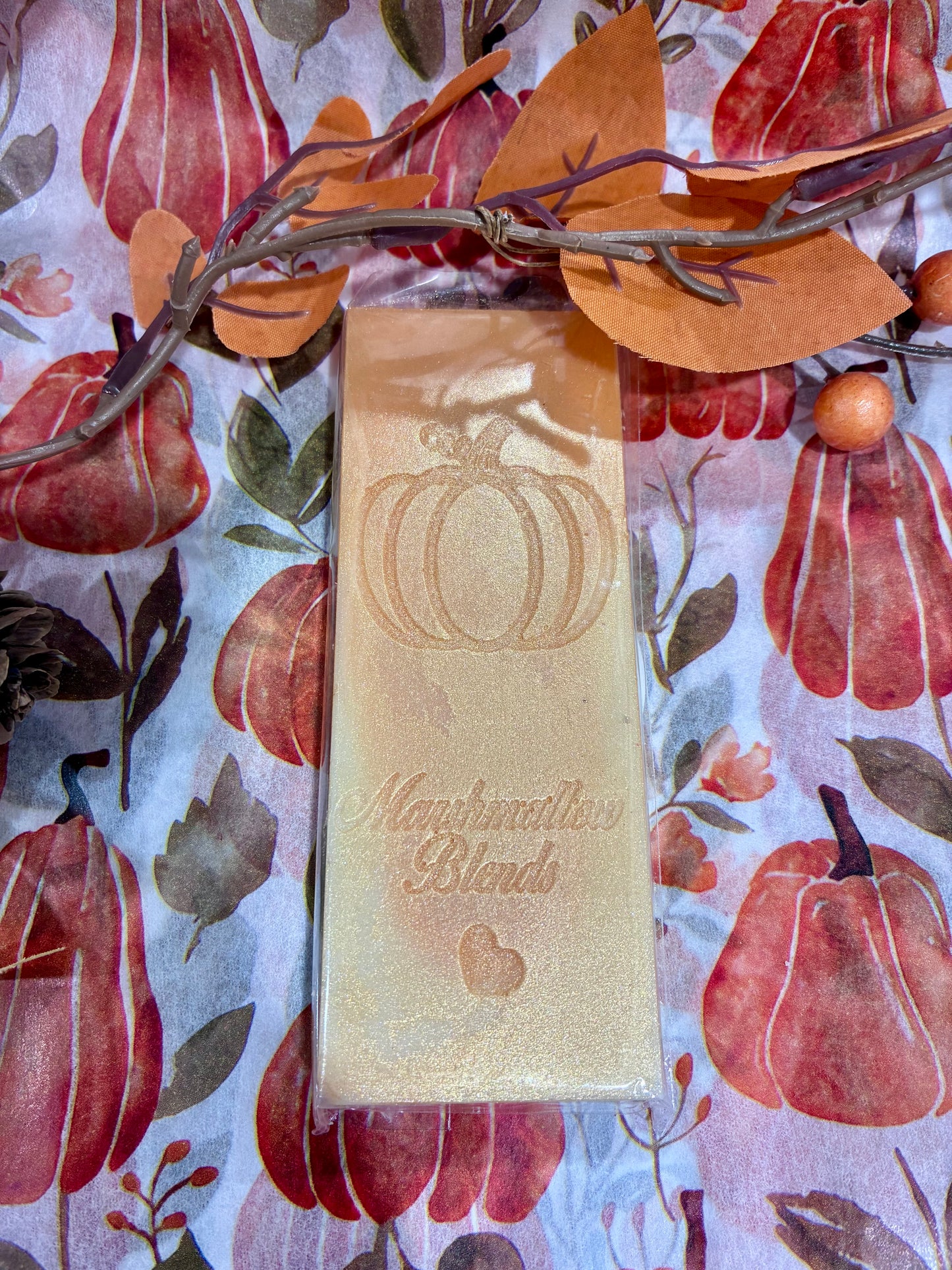 Pumpkin Vanilla Wax Melt Snap Bar