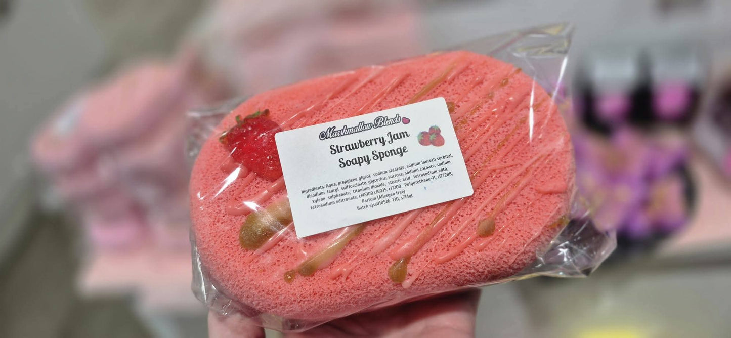 Strawberry Jam Soapy Sponge