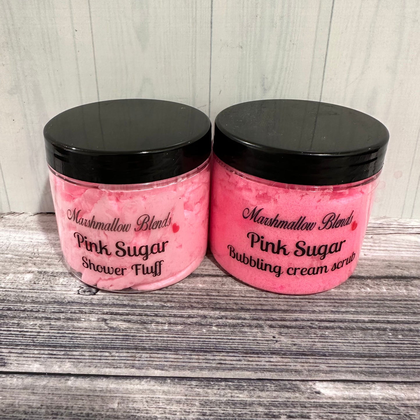 Pink Sugar Shower Fluff & Scrub Duo