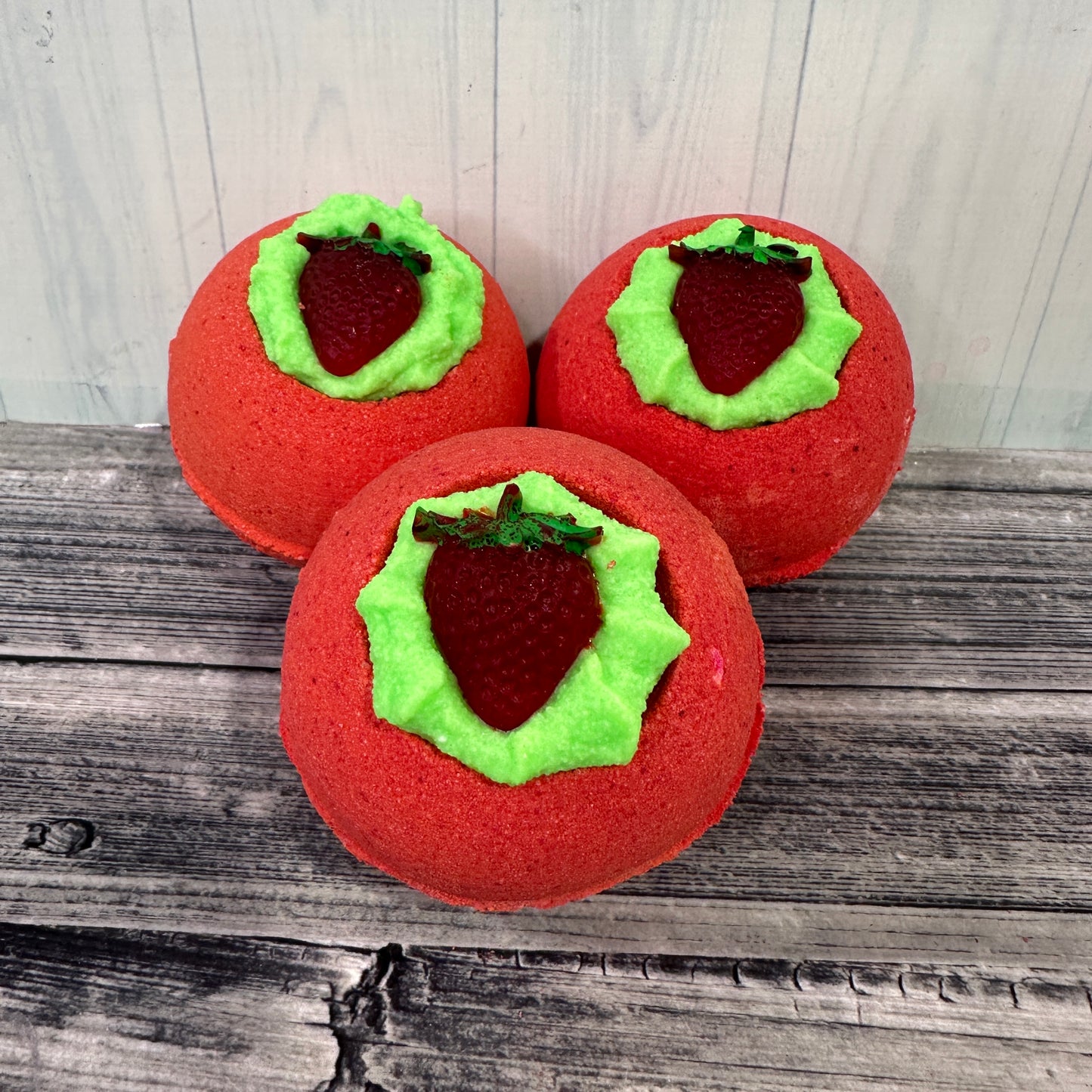 Strawberry Jam Luxury Bath Bomb