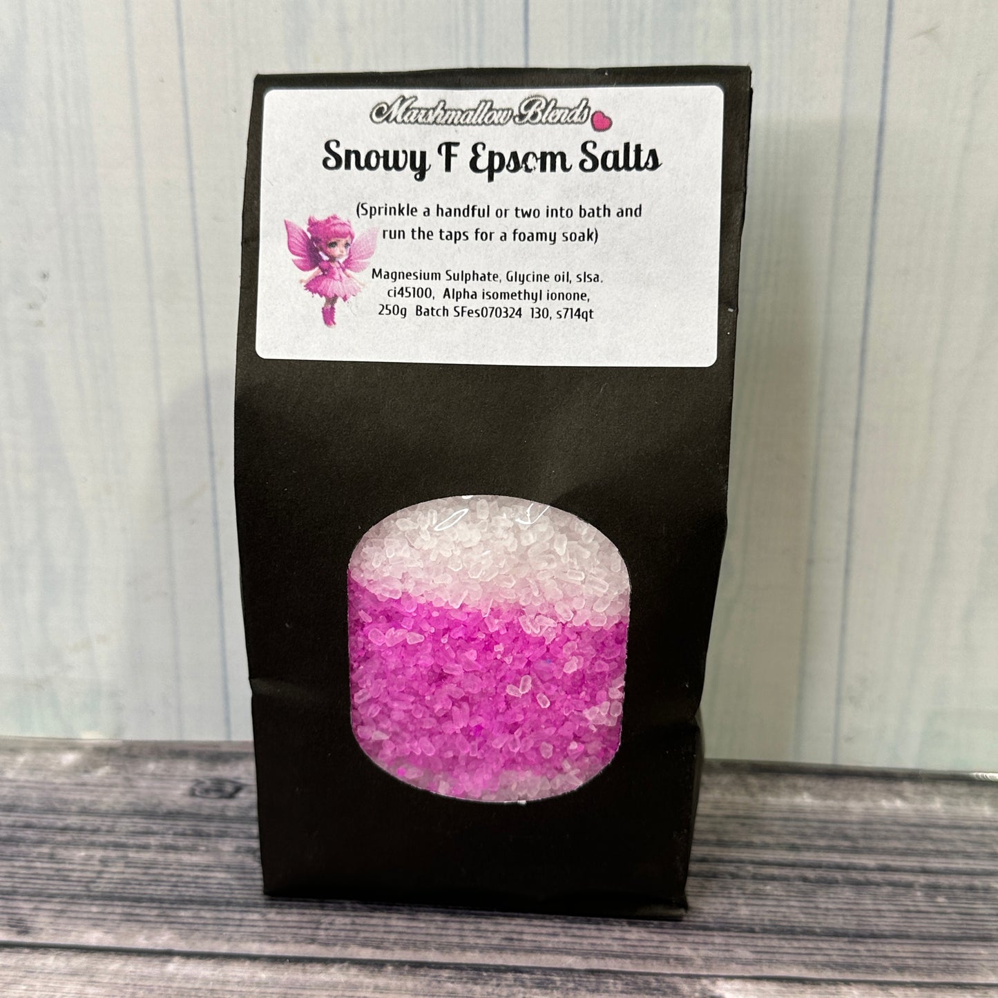 Snowy F Foaming Epsom Salts