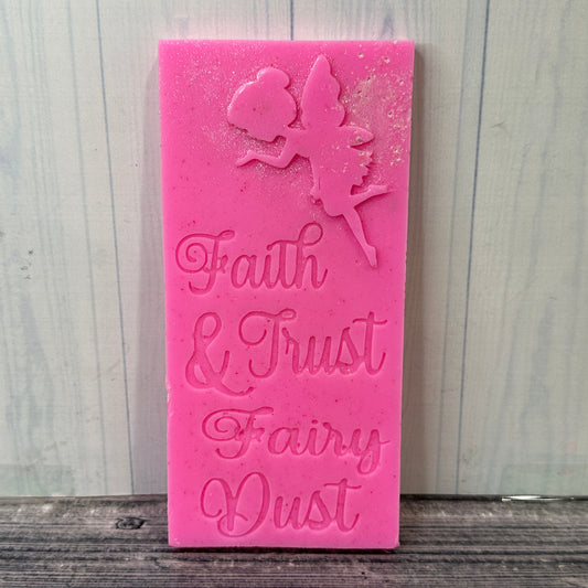 Snowy F Slab wax Bar (Faith, Trust Fairy Dust)
