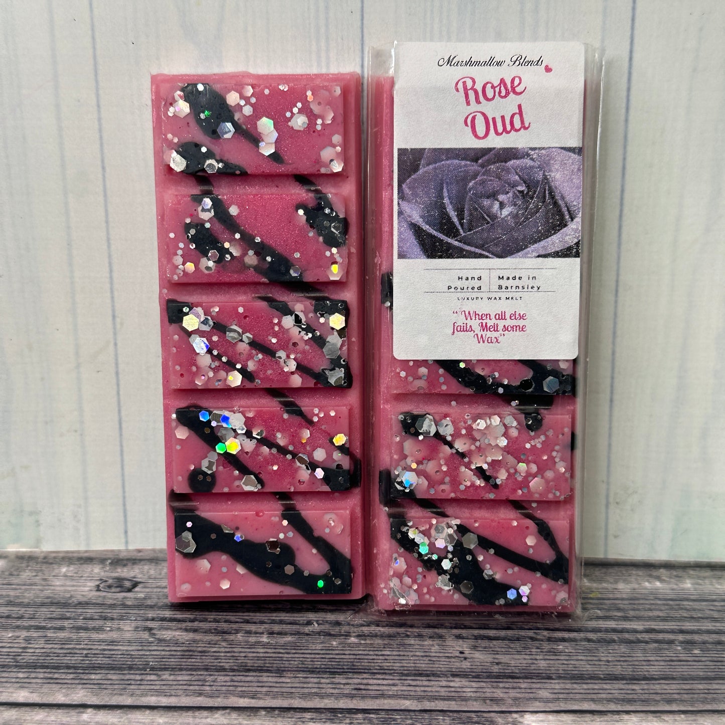 Rose Oud Wax Snap Bar
