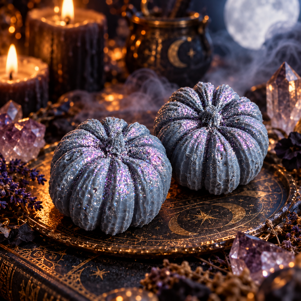 Pack of two Black Magic Pumpkin wax melts