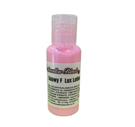 Snowy F Luxury Body Lotion mini travel size