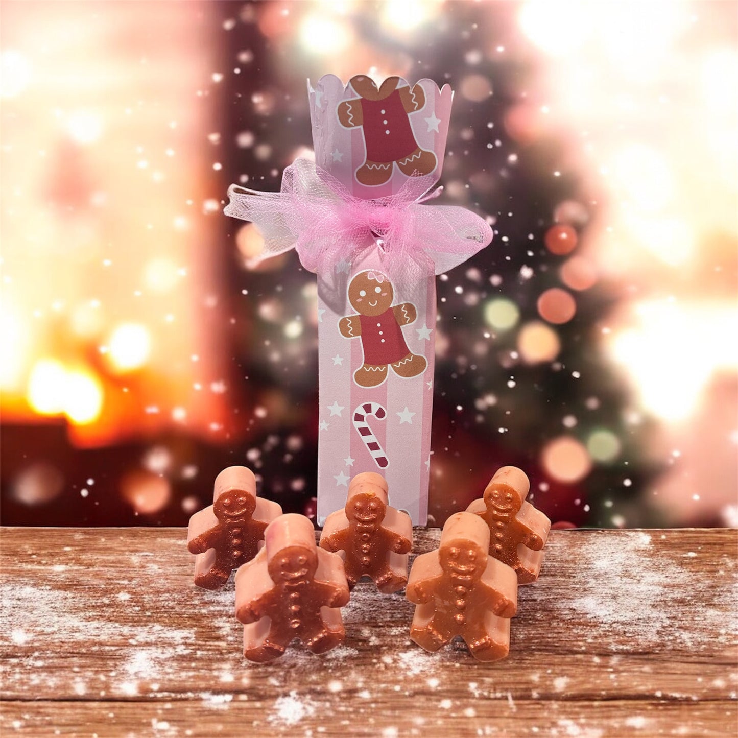 Gingerbread Man Wax Melt Cracker