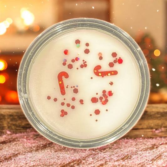 Candy Cane 2oz Wax Melt Pot