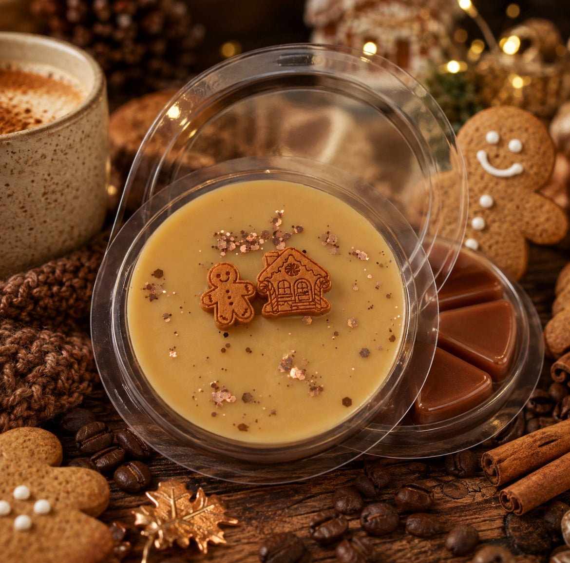 Gingerbread Coffee Chunky Wax Melt