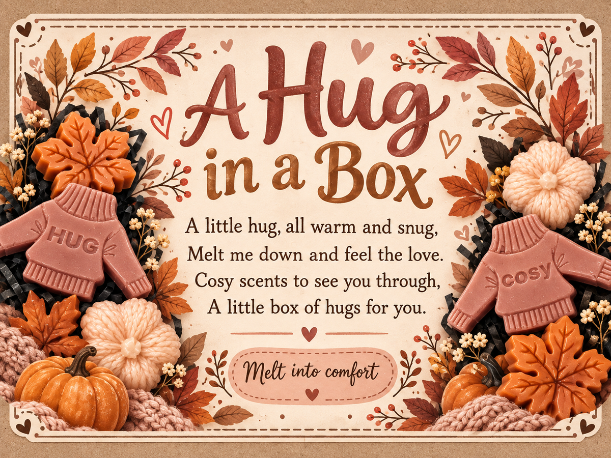 Hug in a box Mini Wax Melt gift