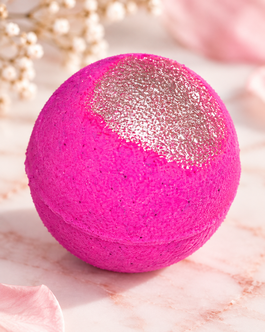 Snowy F Bath Bomb Snow fairy inspired lush scented Angel Fairy