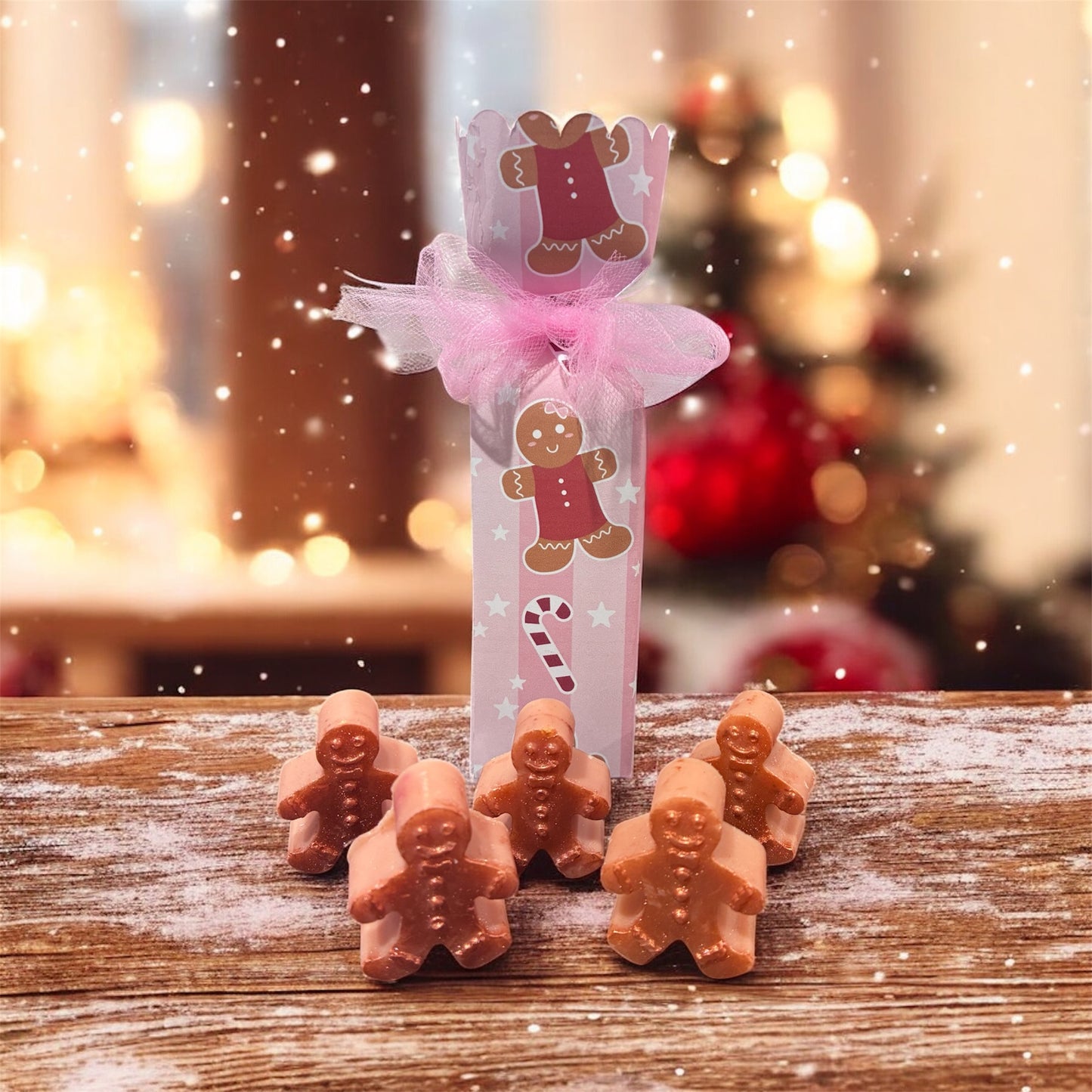 Gingerbread Man Wax Melt Cracker