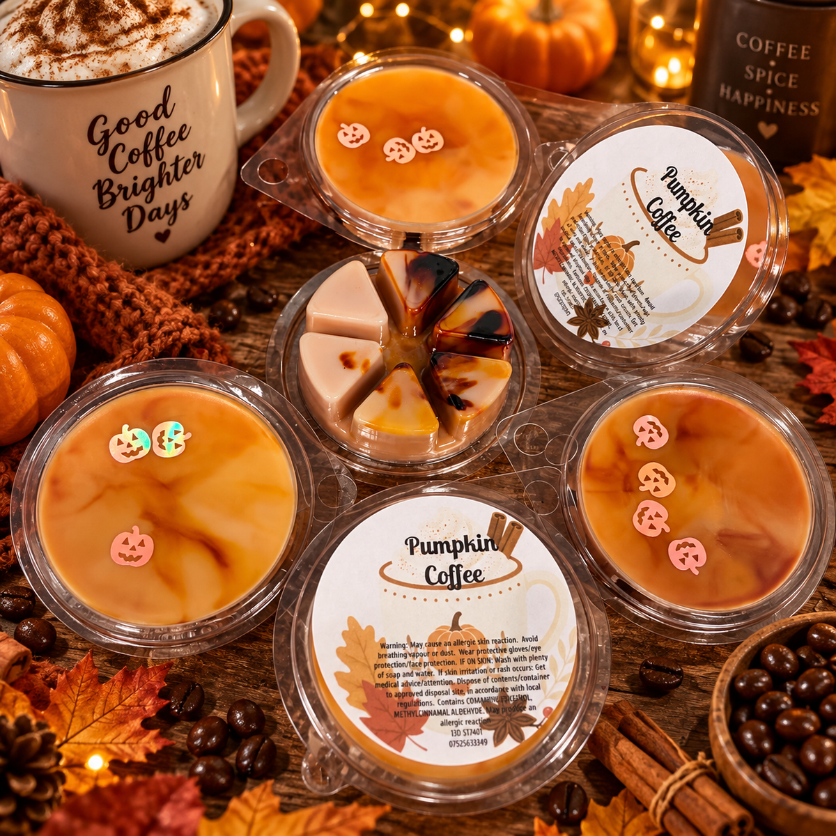 Spiced Pumpkin Coffee Chunky Tub