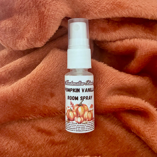 Pumpkin Vanilla Mini Travel size Room Spray