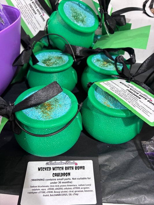 Wicked Witch Cauldron Bath Bomb (with hidden eye ball)