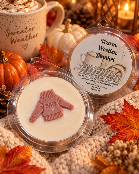 Warm Woollen Blanket Chunky Pot