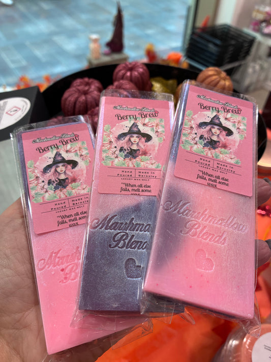 Berry brew wax melt bar highly fragranced