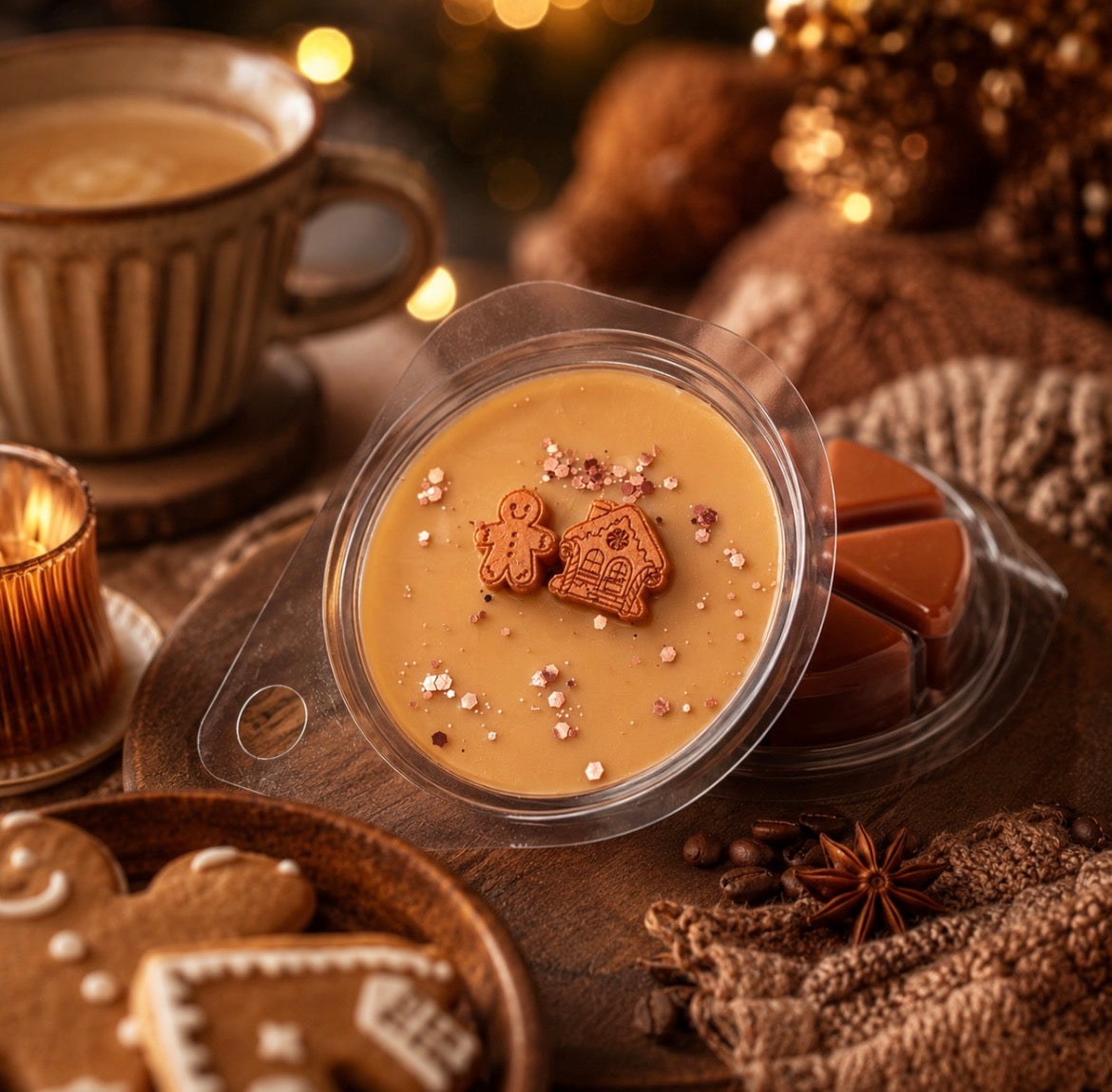 Gingerbread Coffee Chunky Wax Melt