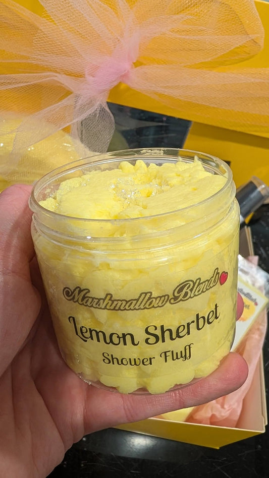Lemon Sherbet Shower Fluff