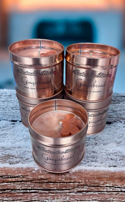 Gingerbread Christmas Candle