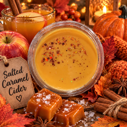 Salted Caramel Apple Cider Wax melt pot