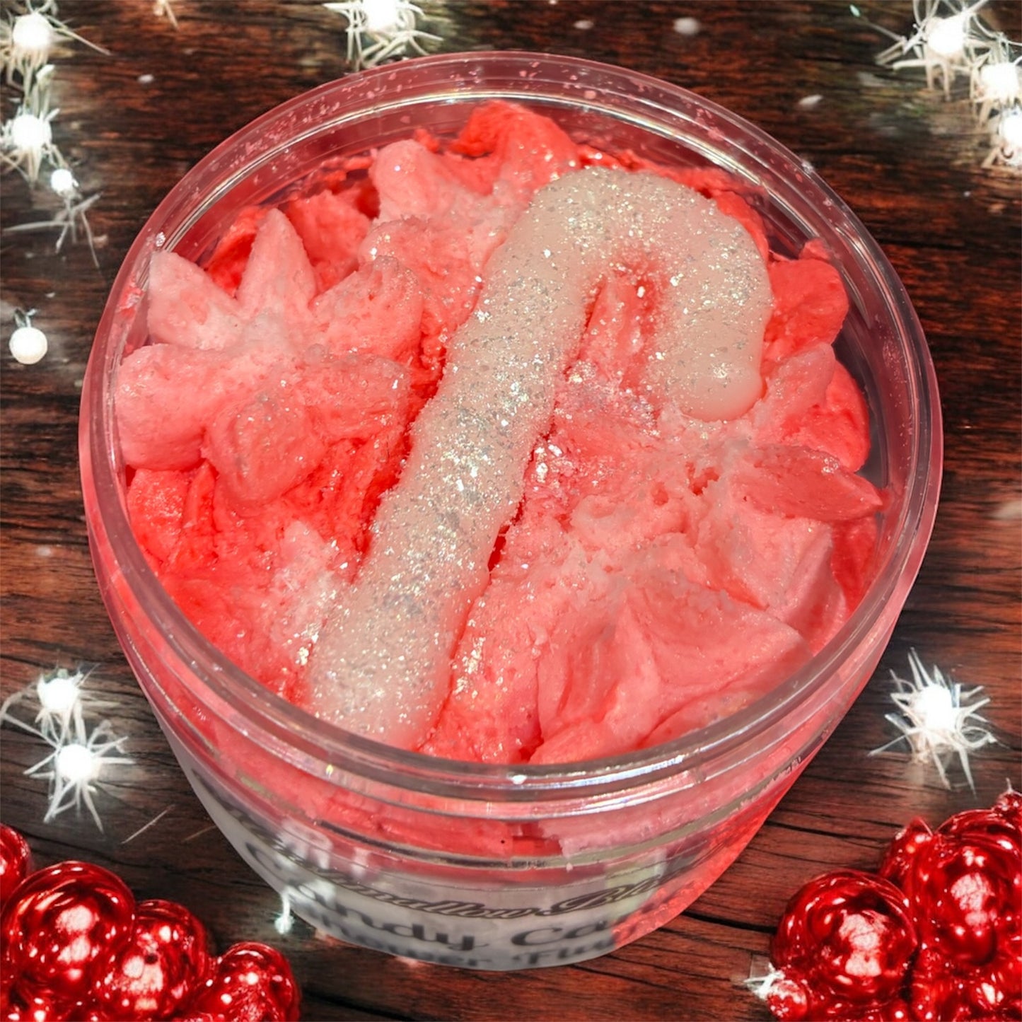 Candy Cane Shower Fluff