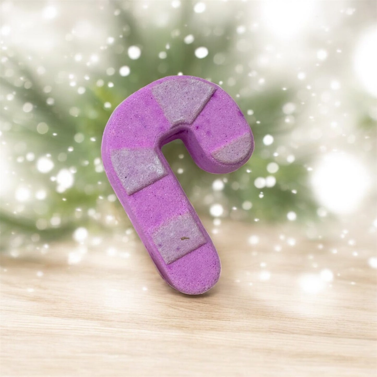 Candy Cane Bath Bomb