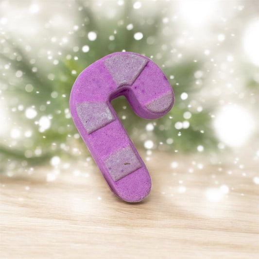 Candy Cane Bath Bomb