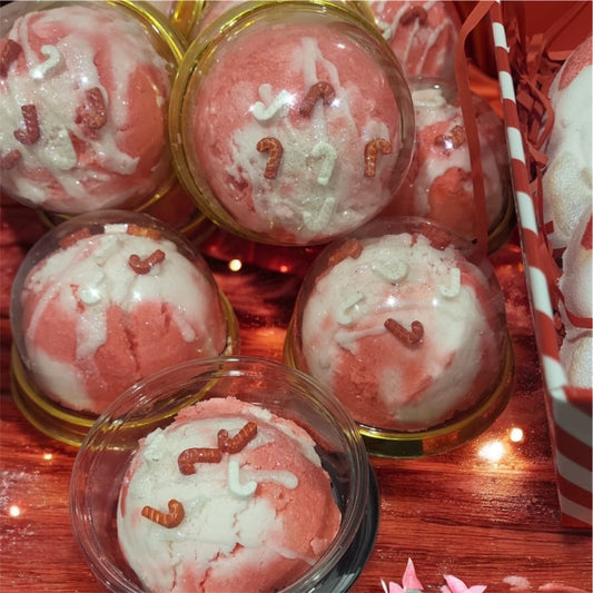 Candy Cane Bubble Scoop