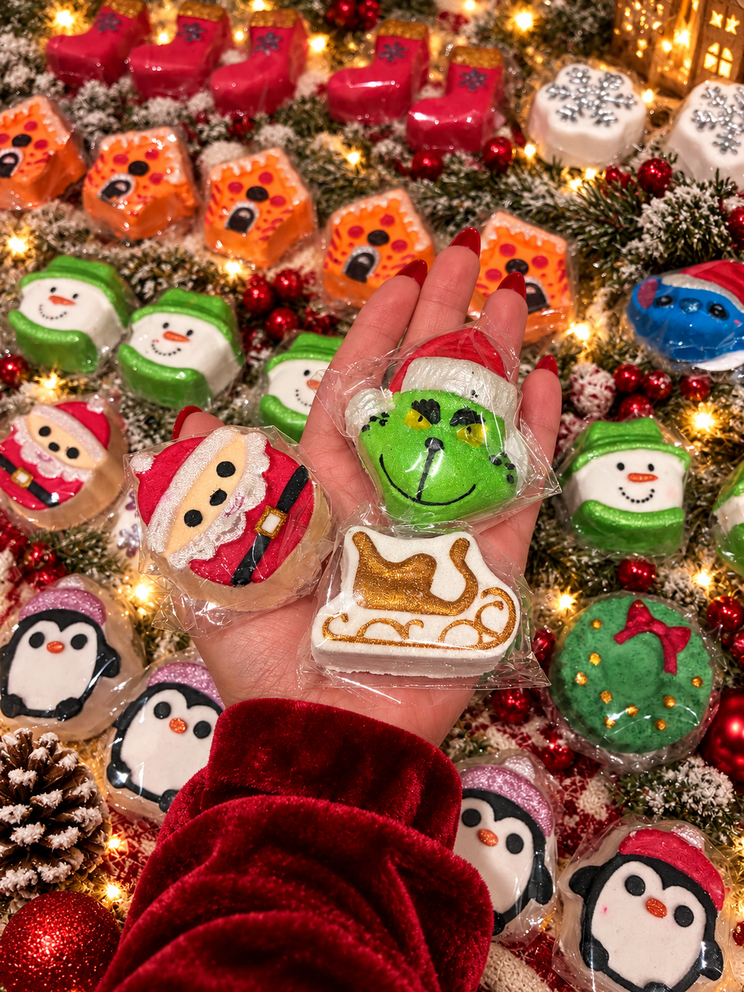 Mini Festive Bath Bomb (Random Pick)