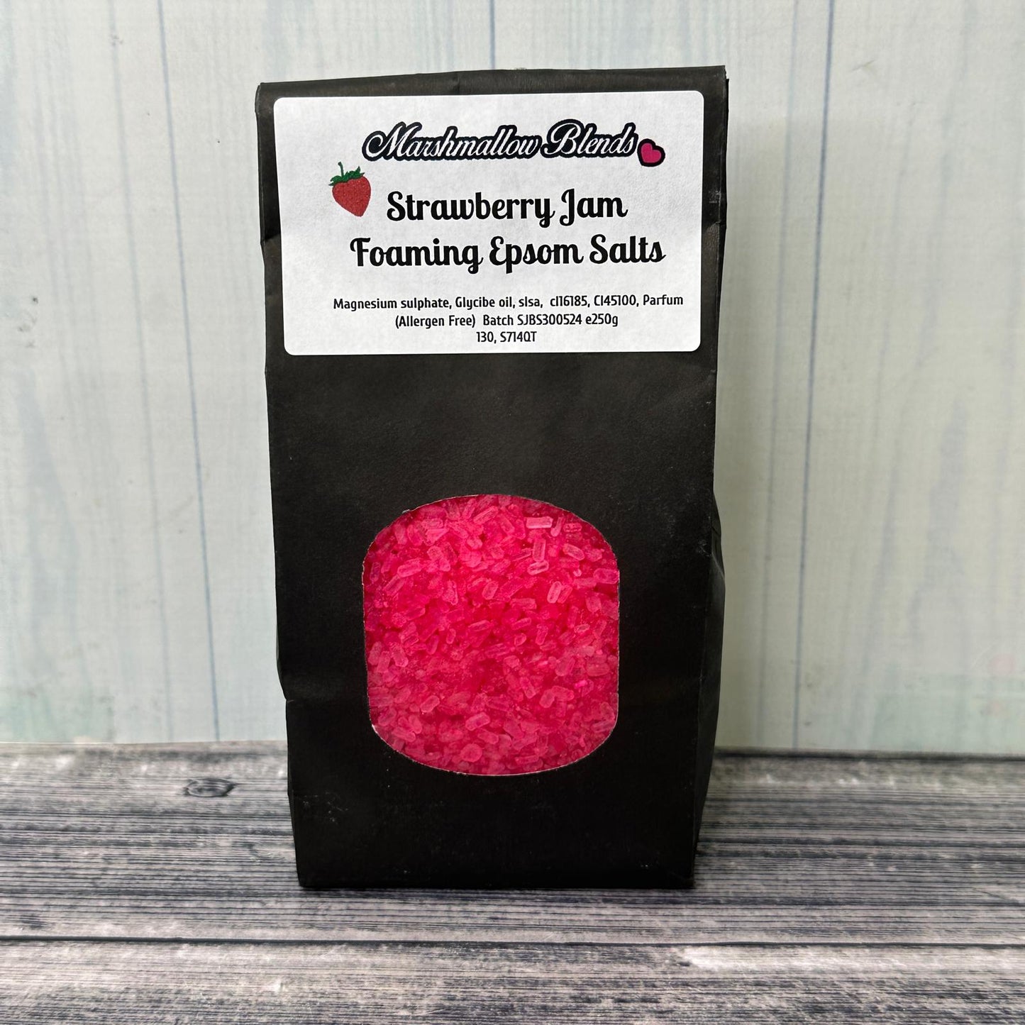 Strawberry Jam Foaming Epsom Salts