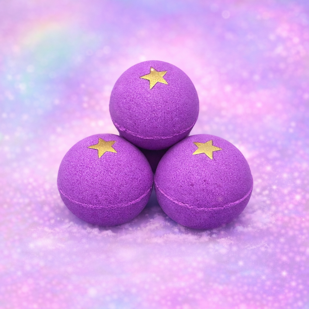 Snowy F Bath Bomb Snow fairy inspired lush scented Angel Fairy