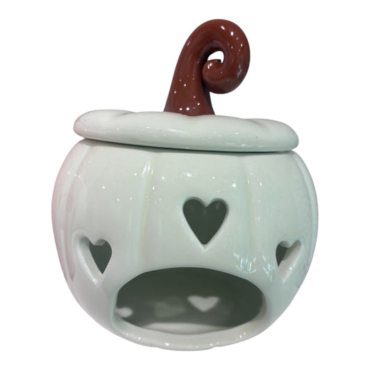Pumpkin wax burner