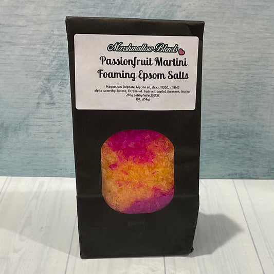 Passionfruit Martini Foaming Epsom Salts