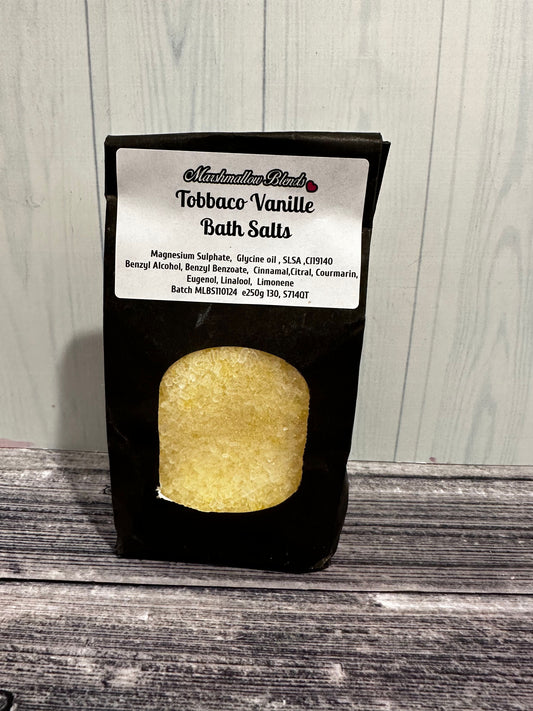 Tobacco Vanille Foaming Epsom Salts