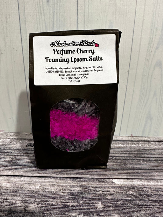 Perfume Cherry Foaming Epsom Salts