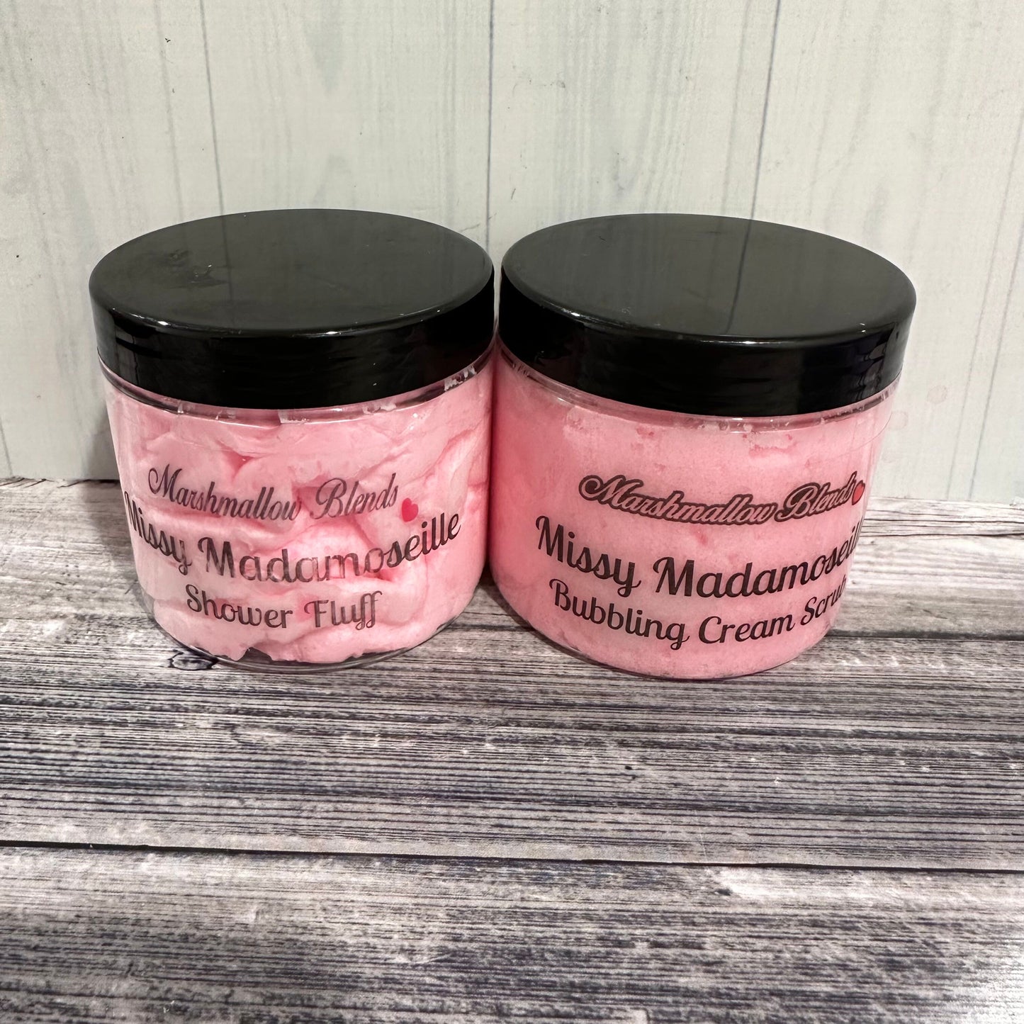 Missy Mademoiselle Shower Fluff & Scrub Duo