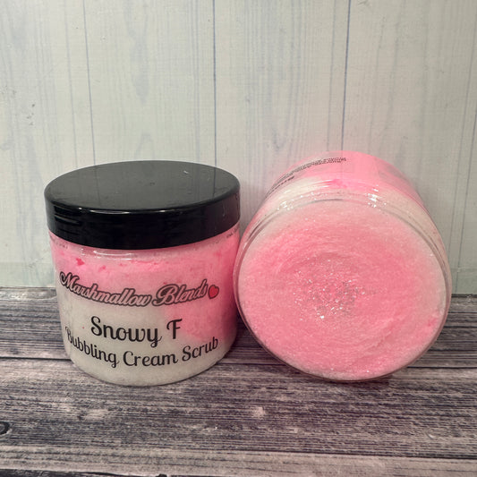 Snowy F Bubbling Cream Scrub