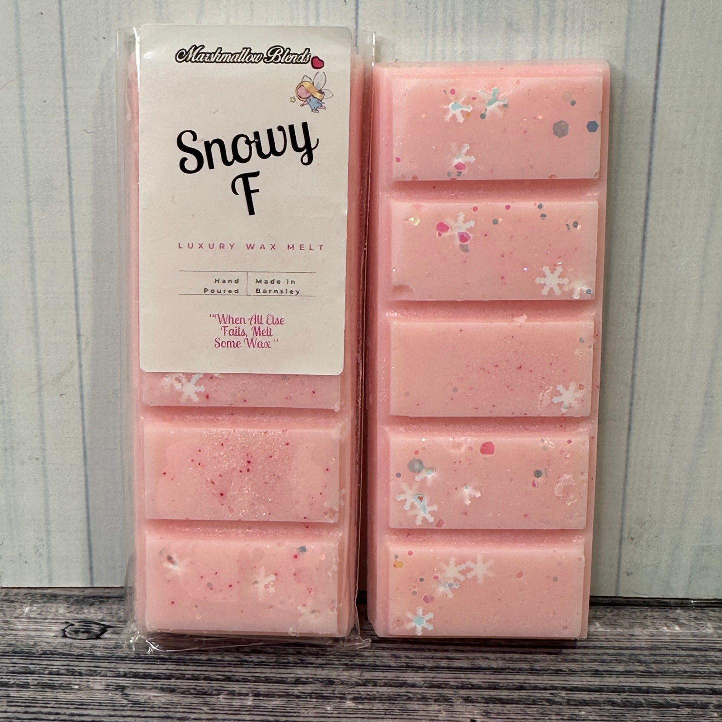 Snowy F Wax Snap Bar