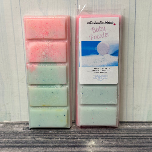 Baby Powder Wax Melt Bar