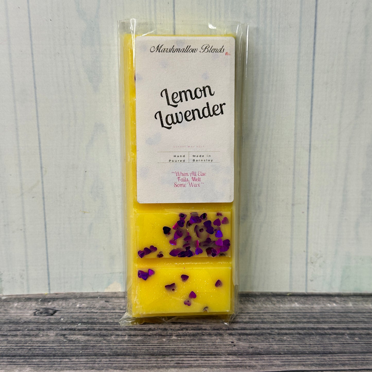 Lemon Lavender Wax Melt Snap Bar