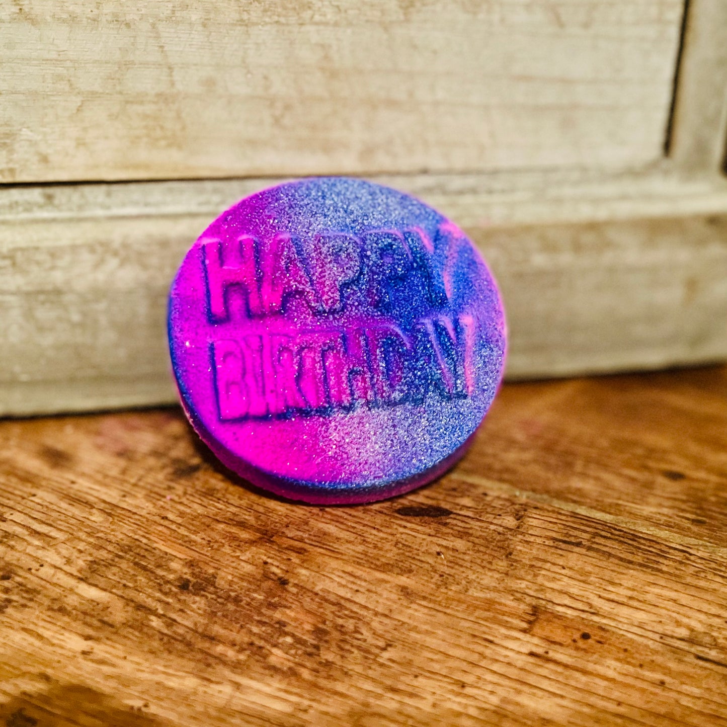Happy Birthday Bath Bomb (Rose Jam)