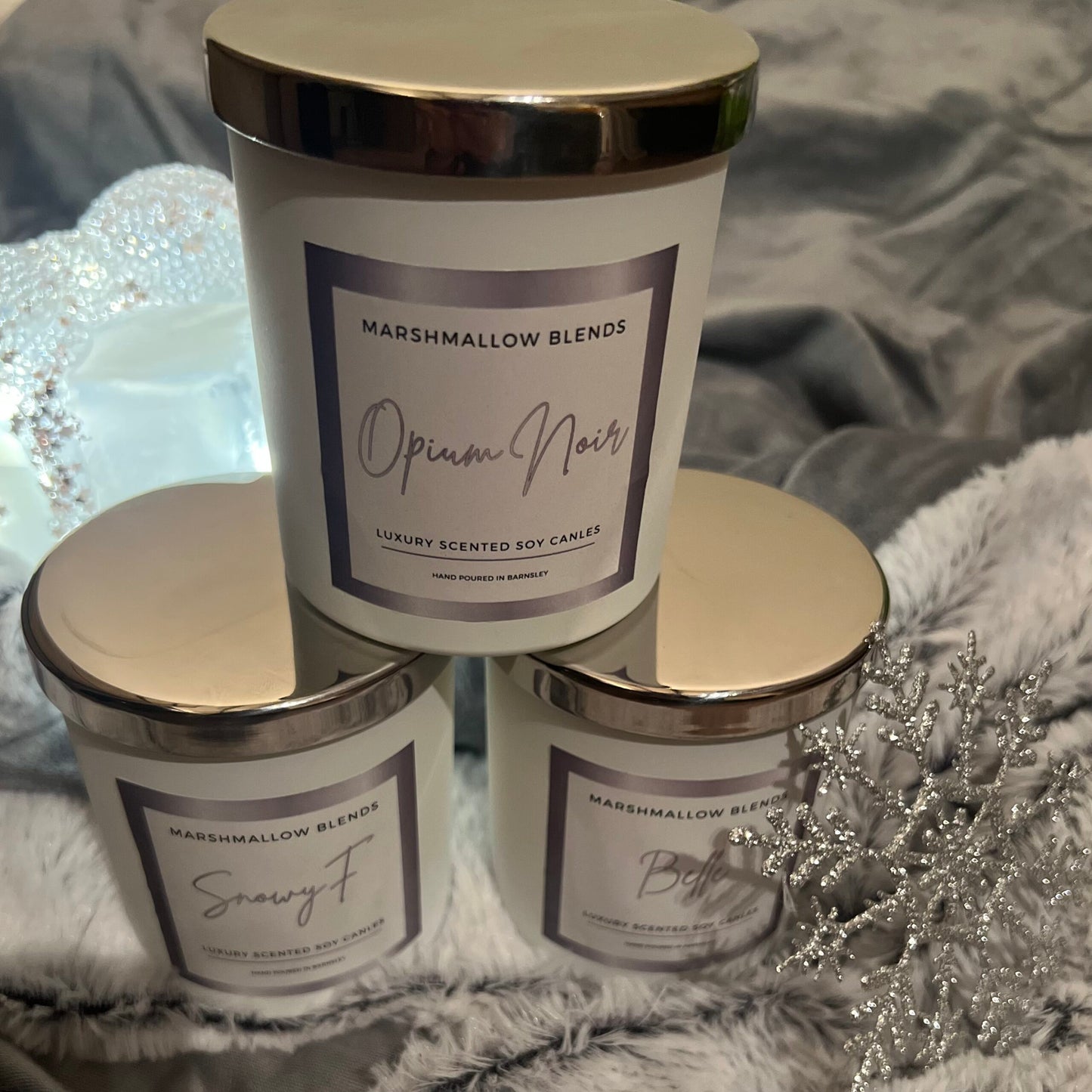 Mr Grey Marshmallow Blends Candle