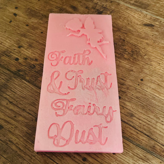 Snowy F Slab wax Bar (Faith, Trust Fairy Dust)