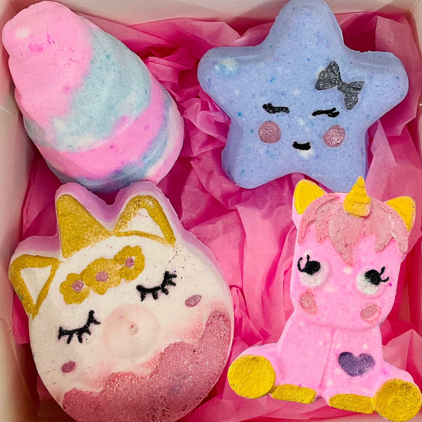 Unicorn Bath Bomb Gift Set